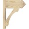 Ekena Millwork Legacy Arts & Crafts Rough Sawn Outlooker, Douglas Fir, 8"W x 18"D x 22"H OUT08X18X22LEC03RDF - alternate 2